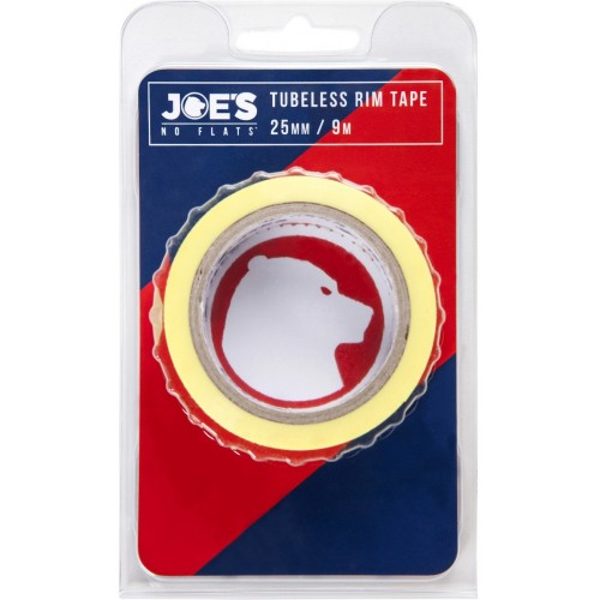 Joe's Tubeless Yellow Rim Tape 9m x 25 mm